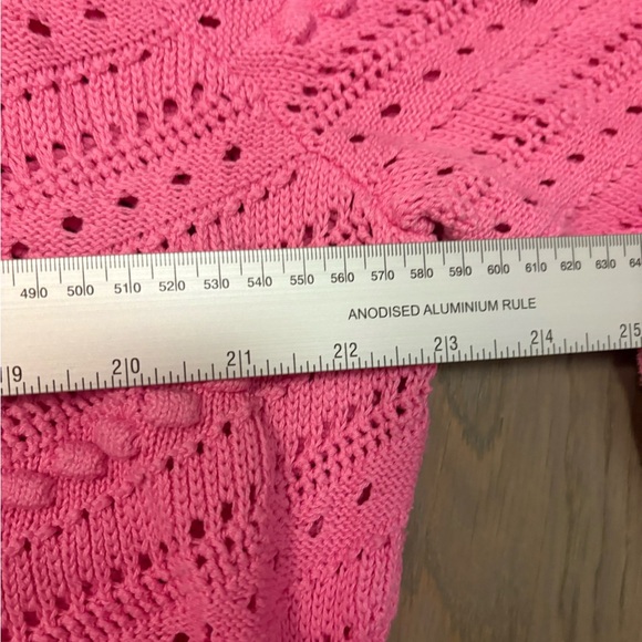 LOFT Pink Pointelle Knit Sweater
- Size x-large - 100% Cotton - Picture 6 of 8